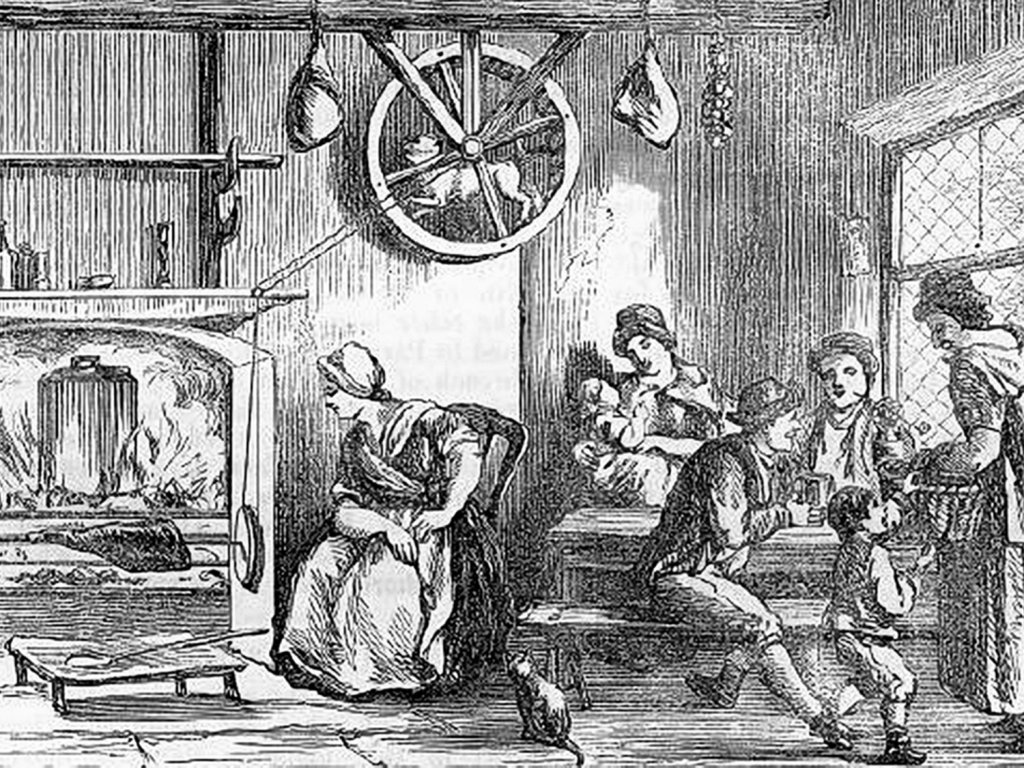 Turnspit-dog_dog-at-work