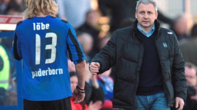 В историята на Падерборн има сериозна българска следа. Кариерата си на футболист там приключва Павел Дочев, който след това става и треньор на тима
