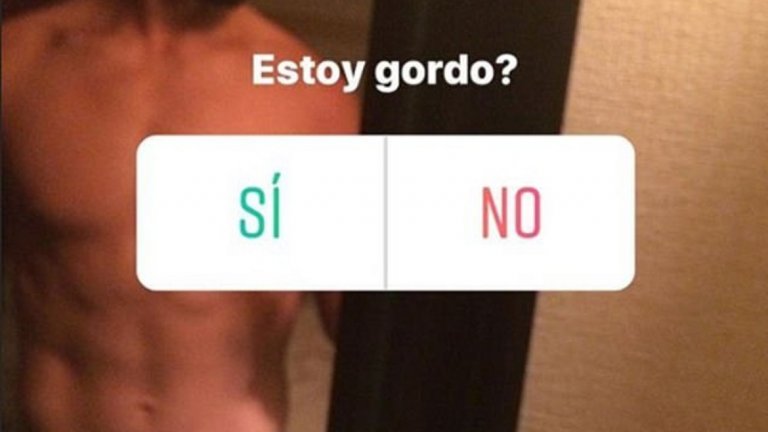 Иско се съблече и попита дали е с наднормено тегло.