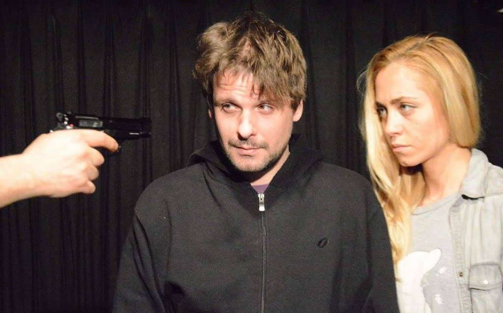 Христо Терзиев по време на репетициите на новата постановка „Взлом”