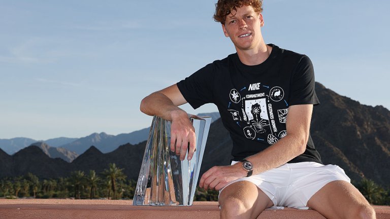 Синер вдигна титлата в Индиън Уелс и се нареди до Федерер и Ноле