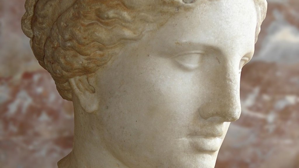 Female head of Cnidian Aphrodite type