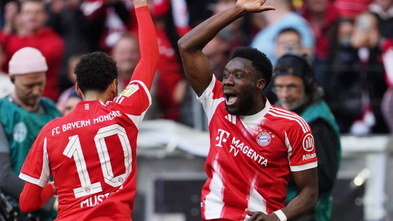 Байерн узакони титла №35 с голов спектакъл