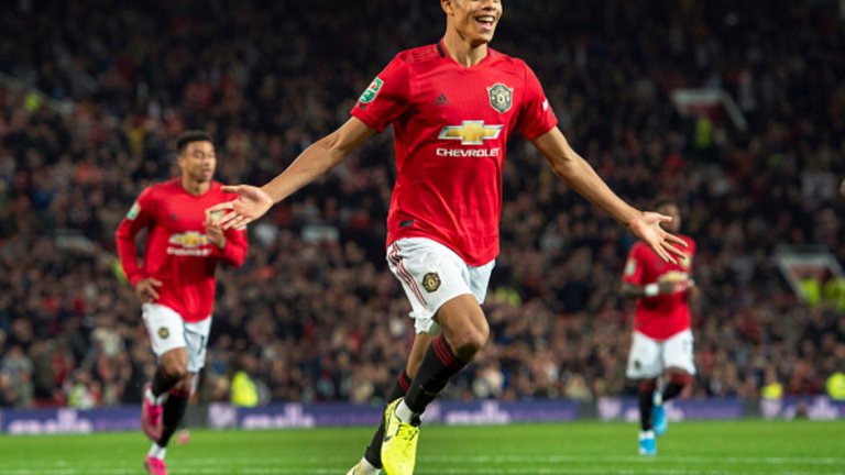 Младокът Грийнууд отбеляза за Юнайтед в редовното време.