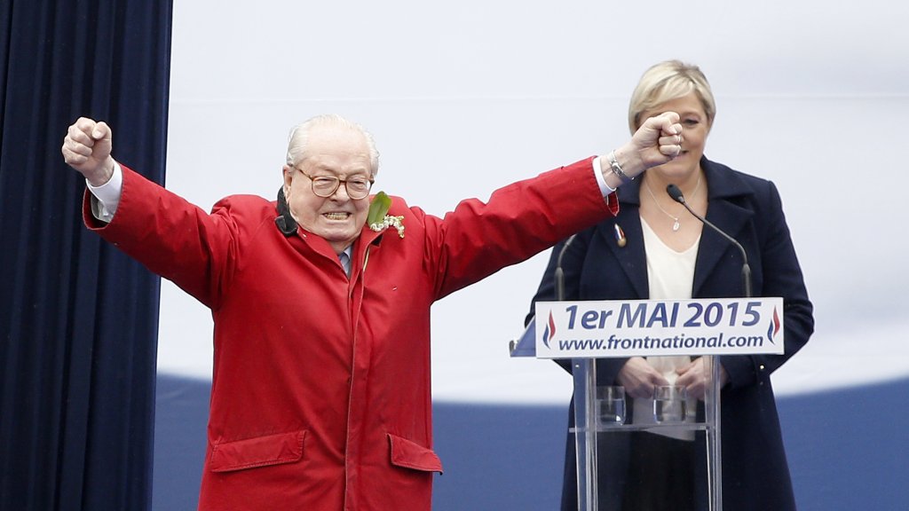 National Front May Day rally in Paris