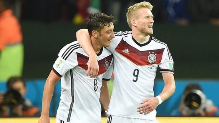 Йозил вкара победния гол за Германия срещу Алжир
