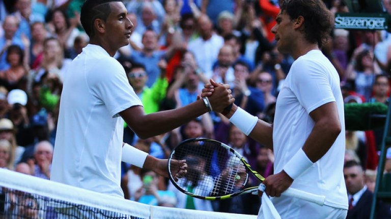 Кирьос се превърна в звезда на миналогодишния Уимбълдън,
на който участва с "уайлд кард", а в четвъртия кръг повали Рафаел Надал.