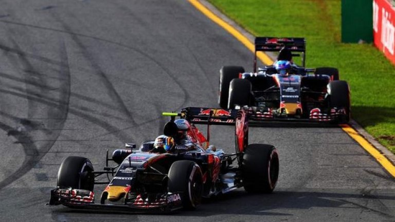 Toro Rosso отесня за Верстапен и Сайнц