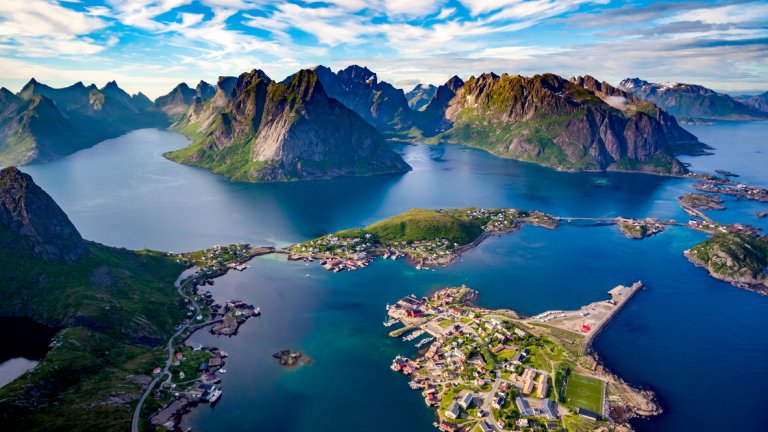 Вижте най-известните гледки от скандинавската страна