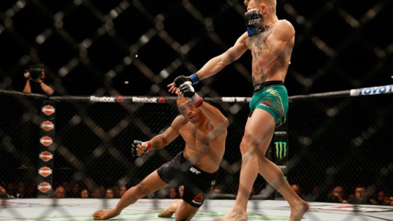 Това бе едва втората загуба за Жозе в професионалната му кариера, а рекордът на Конър вече е 19 победи и две поражения.