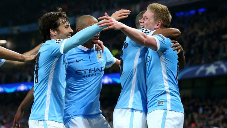Манчестър Сити е на полуфинал в Шампионската лига за първи път в историята си