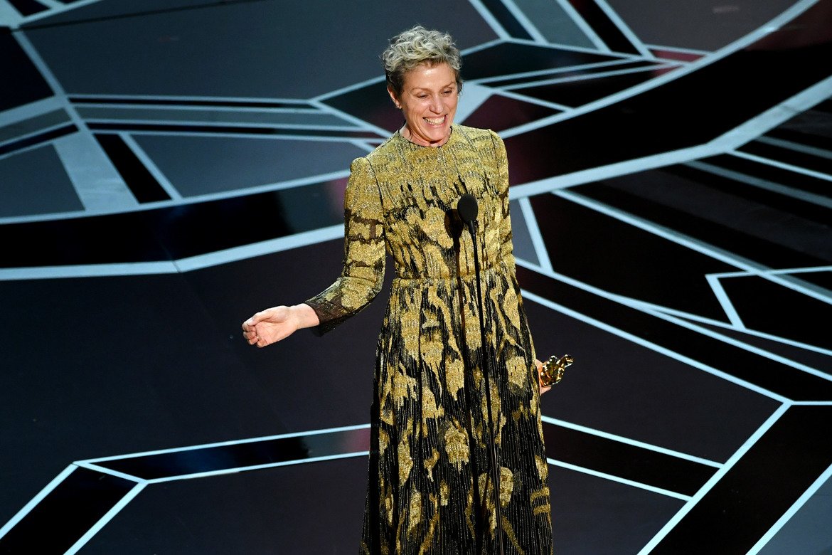 Носителката на "Оскар" за най-добра актриса - Франсис Макдорманд