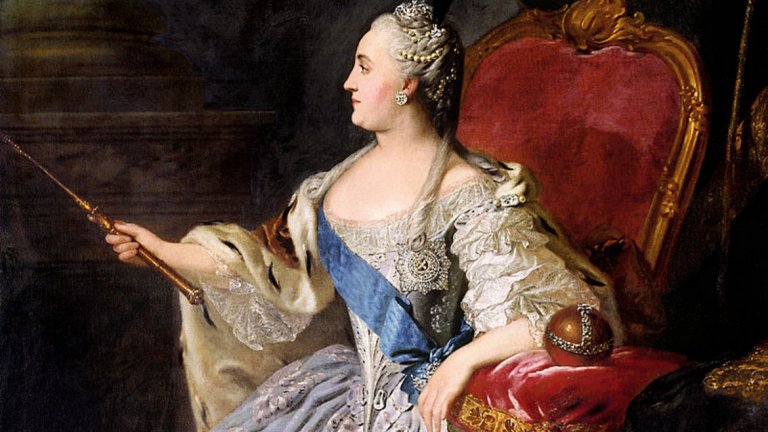 3. Екатерина Велика
Живяла: 1729-1796 г.
Националност: Русия
Дял от световното богатство: 5,4%
