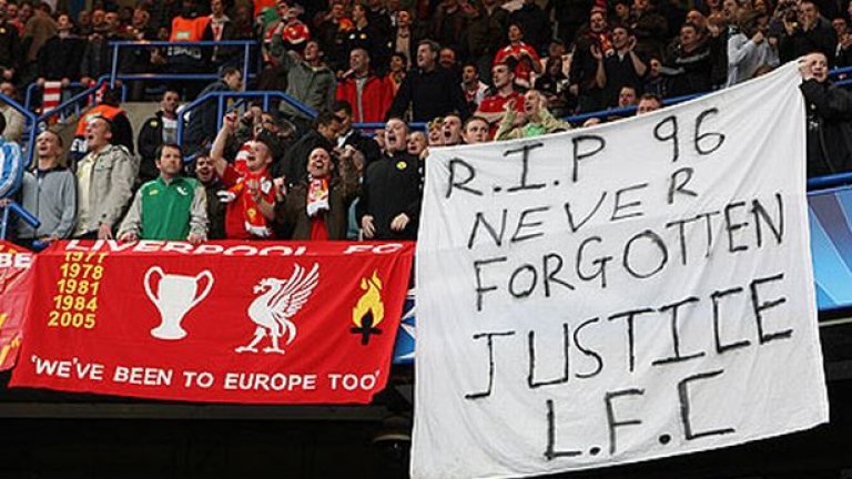 Привържениците на Ливърпул никога няма да забравят своите приятели и близки, загинали на "Хилзбъро", а и тези на Евертън се чувстват по същия начин