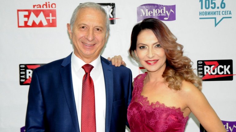 Ива Дойчинова с Огнян Герджиков.