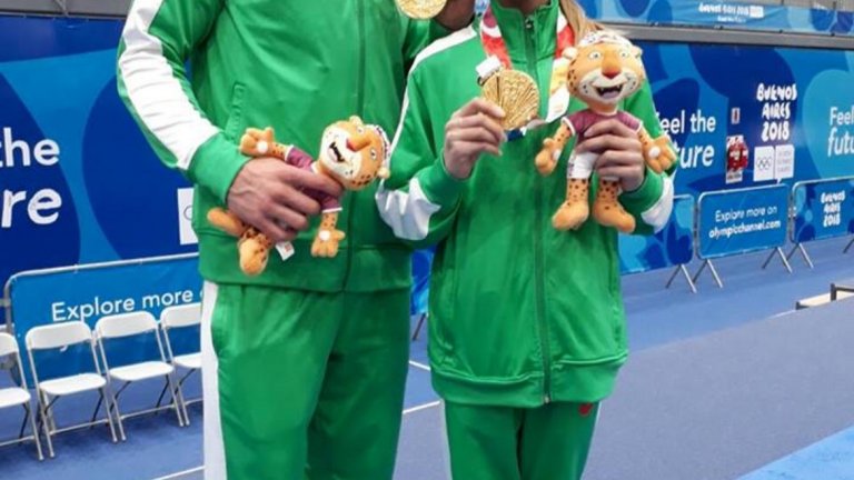 Български дует със златни медали на Младежките олимпийски игри!