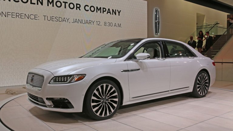 Серийната версия на Lincoln Continental е елегантна и интересна