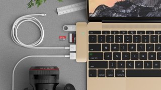 macbook, apple, usb