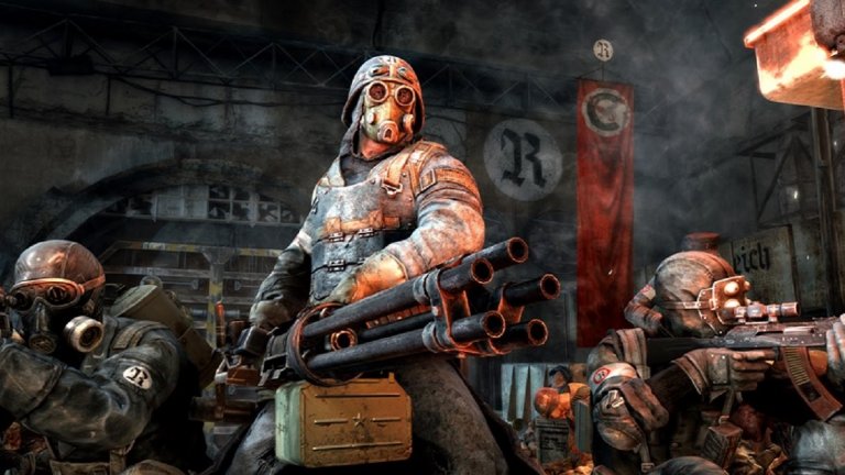 "Metro 2033"Историята, както можете да се досетите, е вдъхновена от романа на Дмитрий Глуховски и въпреки че действието се развива в метрото на Москва, обстановката изглежда по-скоро съветска. Руската столица е в руини след светкавично протекла ядрена война, а в дълбоките тунели на метрото са се спасили шепа хора, които живеят по изцяло нови правила и порядки. 
Играчът се превъплъщава в образа на Артьом, чиято основна цел е да разгадае откъде се появяват кошмарните създания, наречени „тъмните“. На Артьом обаче никак не му е лесно, защото ще трябва да прекоси цялото метро, а на някои станции властват правилата на комунистически СССР или пък на Третия райх…