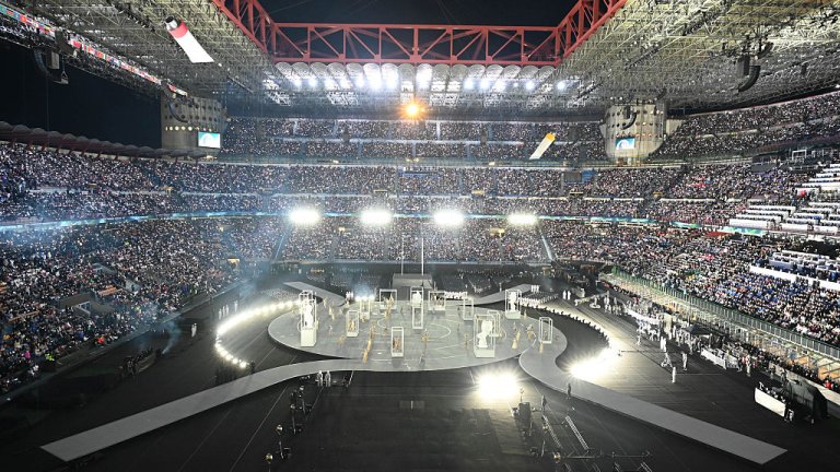 С грандиозна церемония на четири локации бяха открити Игрите в Милано и Кортина