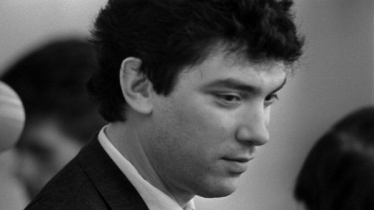 Младият Борис Немцов през 1995 г.