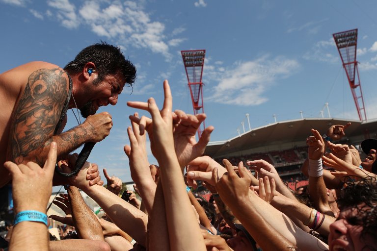 Чино Морено на концерт