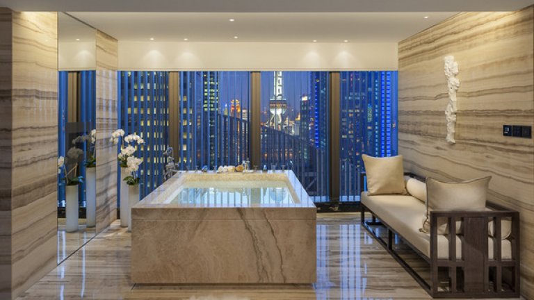 Presidential Suite, Mandarin Oriental Pudong, Шанхай