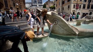 ITALY-EUROPE-WEATHER-HEATWAVE
