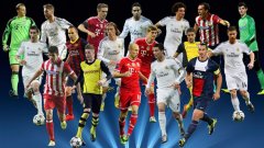 Това са 18-те, избрани от УЕФА в идеалния състав на сезона в Шампионската лига.