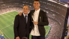 Президентът на Реал Мадрид е категоричен, че ще задържи голямата си звезда в клуба на всяка цена.