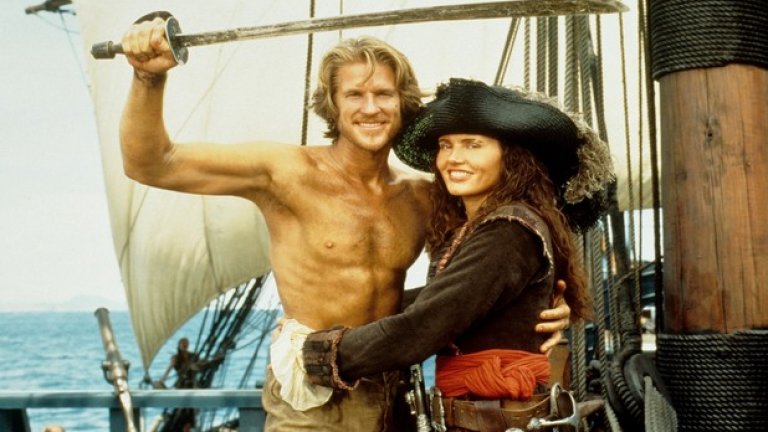 3.  Островът на главорезите (Cutthroat Island) – 1995 г.
Загуби - $130,54 млн.
Този филм успява да загуби толкова много пари, че влиза в книгата на рекордите на Гинес, като най-голямата бокс офис катастрофа в историята. Категорията е свалена по-късно и „Островът на главорезите” все още я носи.
За да се стигне до тази катастрофа е нужна една почти перфектна комбинация между обещаващ млад режисьор, нашумяла актриса, интересен сценарии и филмово студио, което е жадно за голям финансов хит и е готово да рискува много.
Режисьор на лентата е финландецът Рени Херлин, който вече е блеснал с „Умирай трудно 2” и  „Катерачът”. В главната роля влиза неговата съпруга Джина Дейвис, която в онези години се смята за една от най-успешните холивудски актриси. Сценарият обещава зрелищна пиратска касапница, а студиото Carolco изпитва тежки финансови трудности и спешно се нуждае от голям хит.
Готовият филм в крайна сметка не е чак толкова лош, но поглъща близо $100 млн. по цените от преди 20 години. Критиката е леко хладна, но ревютата не са трагични, обаче основният проблем се оказва, че почти фалиралото студио няма пари за маркетинг и така супер скъпата лента е пусната в разпространение почти без реклама. „Островът на главорезите” изкарва точно три седмици в разпространение, след което е свален.
Carolco фалира, а кариерата на Дейвис и Харлин успява да понесе само още един провал, който идва на следващата година под формата на „Дълга целувка за лека нощ”.