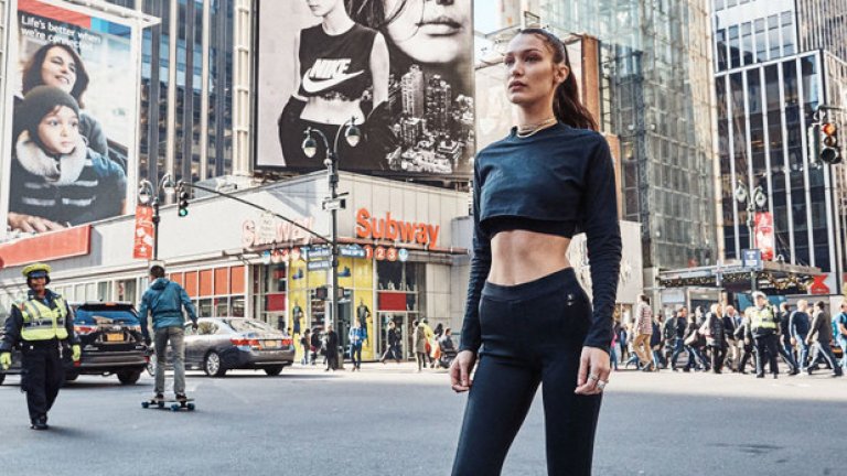 Бела Хадид е новото рекламно лице на Nike