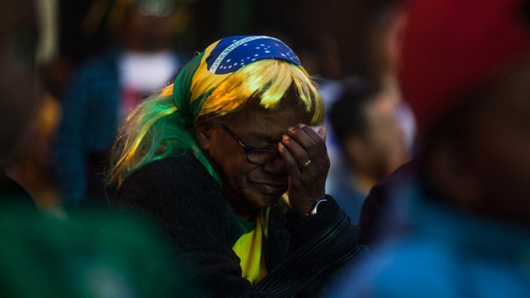 Разплаканата Бразилия (галерия)