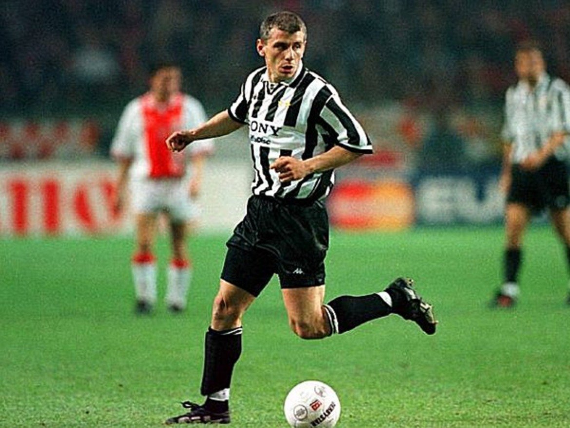 Владимир Югович (1995-1997)
Прекара две години в Юве и отбеляза решителната дузпа на финала. След това игра в Лацио, Атлетико Мадрид, Интер, Монако и др.