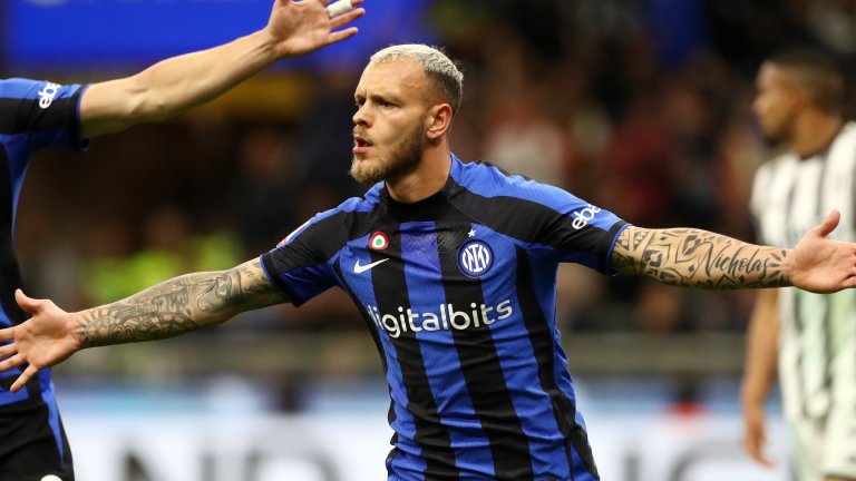 Интер взе дербито срещу блед Ювентус и се класира на финал