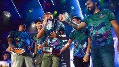 Дигитална реплика на крепостта Царевец в Minecraft оживя на финала на Vivacom GAME ON 2025