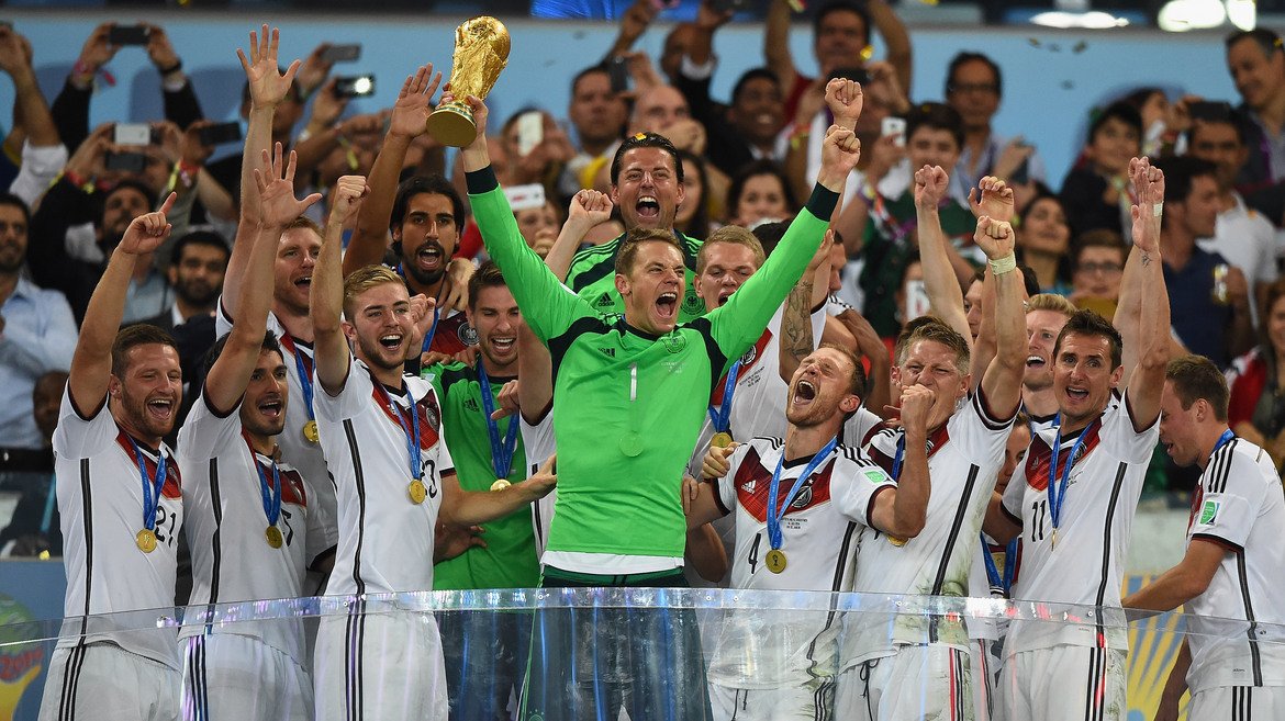 Настоящият световен шампион Германия е един от големите фаворити за трофея в Русия