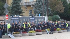 СДВР: 6 души от протеста са задържани до момента