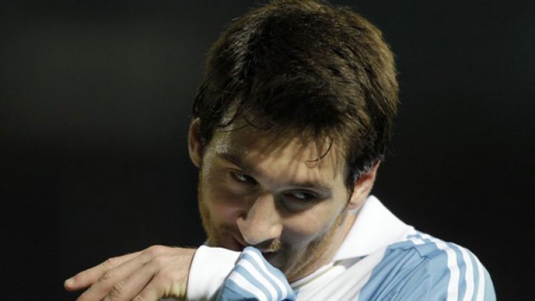 Меси не можа да вкара за националния си отбор след шест мача, в които неизменно го правеше, а Аржентина побеждаваше
